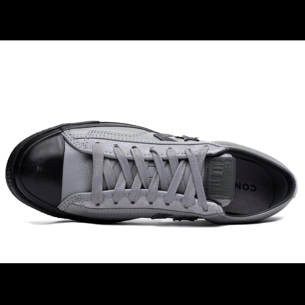 Converse Unisex Black and Gray Sneakers Womans Size 7.5 Mens Size 6